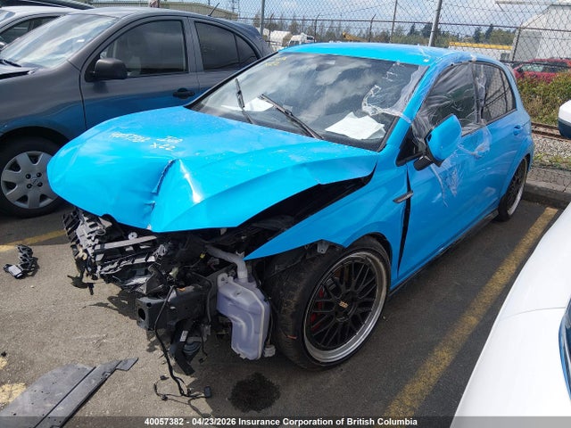 2022 Volkswagen Gti S მანქანა იყიდება აუქციონზე, vin: WVWG87CD4NW212936, აუქციონის ნომერი: 40057382