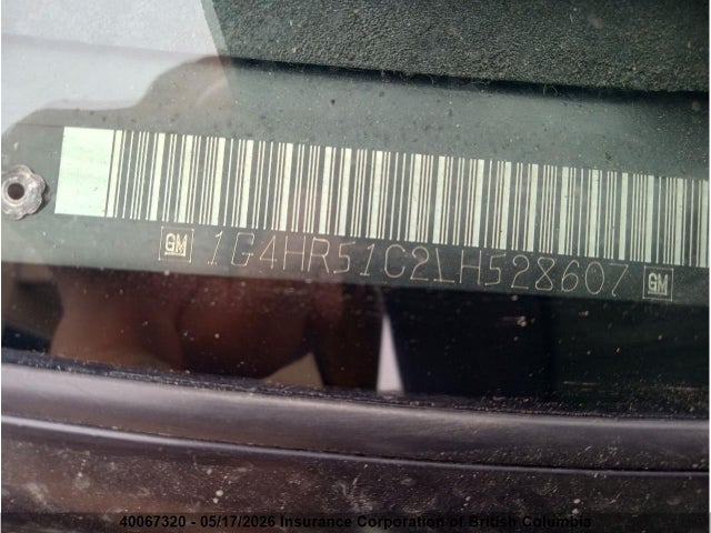 Aukcja sprzedaży 1990 Buick Lesabre Limited, vin: 1G4HR51C2LH528607, numer aukcji: 40067320