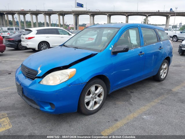 40067322 :رقم المزاد ، 2T1KR32E97C626297 vin ، 2007 Toyota Corolla Matrix Xr مزاد بيع