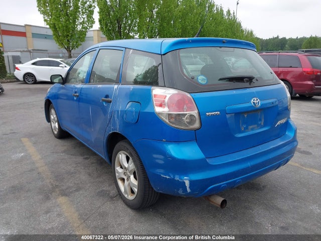 40067322 :رقم المزاد ، 2T1KR32E97C626297 vin ، 2007 Toyota Corolla Matrix Xr مزاد بيع