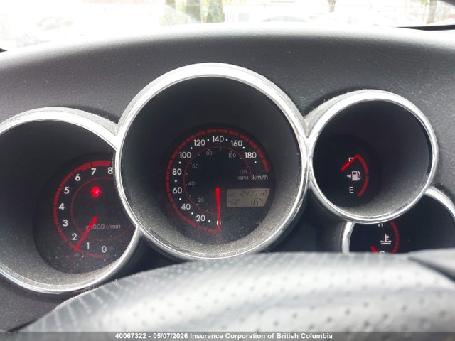 40067322 :رقم المزاد ، 2T1KR32E97C626297 vin ، 2007 Toyota Corolla Matrix Xr مزاد بيع