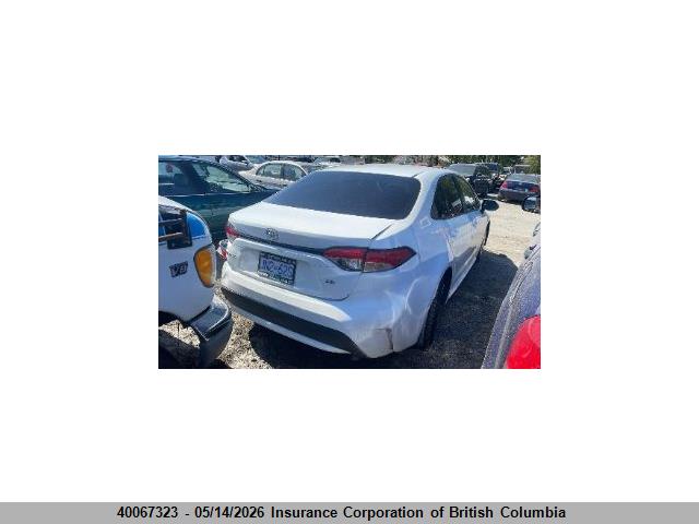40067323 :رقم المزاد ، 5YFBPRBE4LP111775 vin ، 2020 Toyota Corolla Le مزاد بيع