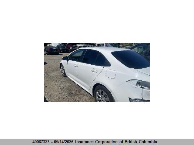 40067323 :رقم المزاد ، 5YFBPRBE4LP111775 vin ، 2020 Toyota Corolla Le مزاد بيع