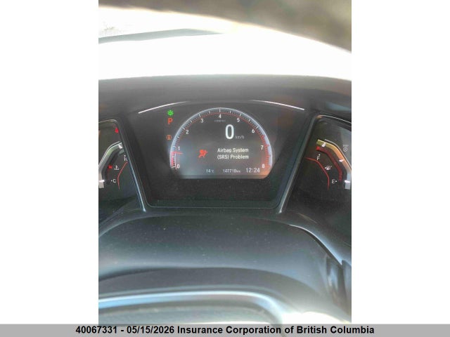 40067331 :رقم المزاد ، SHHFK7H98HU309372 vin ، 2017 Honda Civic مزاد بيع