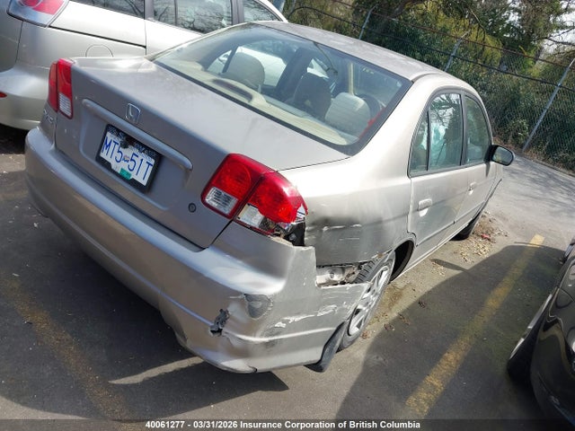 Продаж на аукціоні авто 2004 Honda Civic Dx, vin: 2HGES16464H940337, номер лоту: 40061277