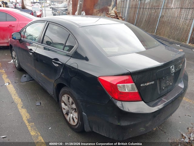 Продаж на аукціоні авто 2012 Honda Civic Lx, vin: 2HGFB2F4XCH112476, номер лоту: 40050130