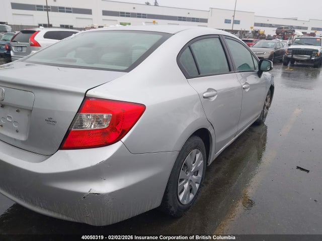 Продажа на аукционе авто 2012 Honda Civic Lx, vin: 2HGFB2F49CH025734, номер лота: 40050319