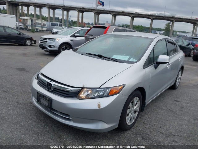 Продажа на аукционе авто 2012 Honda Civic, vin: 2HGFB2F48CH110998, номер лота: 40067370