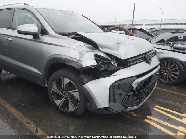 2025 Volkswagen Taos Se მანქანა იყიდება აუქციონზე, vin: 3VVUC7B23SM027632, აუქციონის ნომერი: 40052583