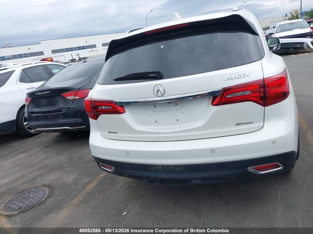 Aukcja sprzedaży 2014 Acura Mdx Elite Package, vin: 5FRYD4H87EB504772, numer aukcji: 40052568