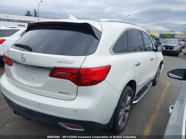 Aukcja sprzedaży 2014 Acura Mdx Elite Package, vin: 5FRYD4H87EB504772, numer aukcji: 40052568