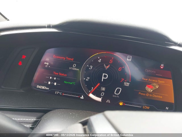 2021 Chevrolet Corvette Stingray 2lt მანქანა იყიდება აუქციონზე, vin: 1G1YB2D45M5110596, აუქციონის ნომერი: 40067398