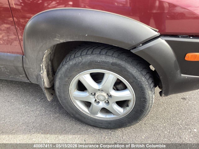 2005 Hyundai Tucson Gl მანქანა იყიდება აუქციონზე, vin: KM8JM72D45U114953, აუქციონის ნომერი: 40067411