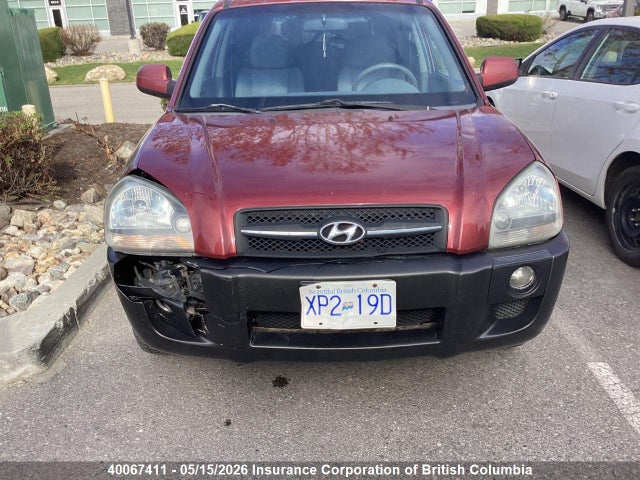 2005 Hyundai Tucson Gl მანქანა იყიდება აუქციონზე, vin: KM8JM72D45U114953, აუქციონის ნომერი: 40067411
