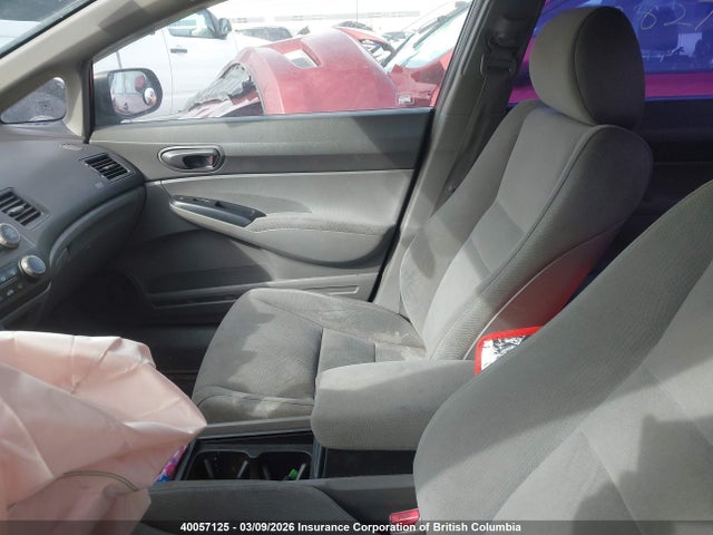 40057125 :رقم المزاد ، 2HGFA16376H001330 vin ، 2006 Honda Civic Dx Vp مزاد بيع