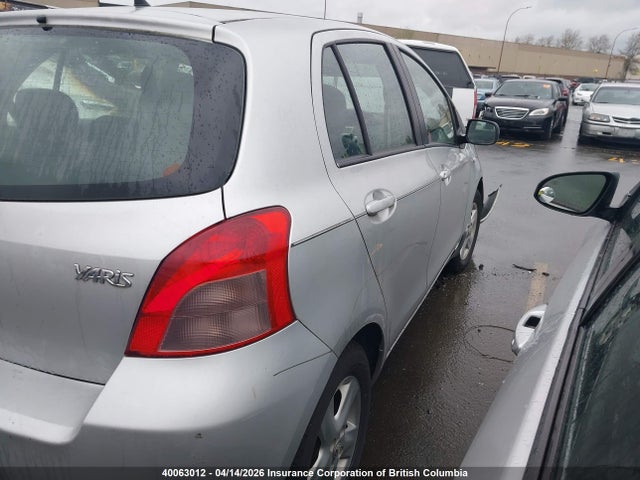 40063012 :رقم المزاد ، JTDKT923275109021 vin ، 2007 Toyota Yaris مزاد بيع