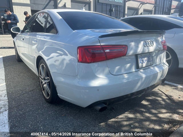 2012 Audi A6 მანქანა იყიდება აუქციონზე, vin: WAUFGCFCXCN073289, აუქციონის ნომერი: 40067414