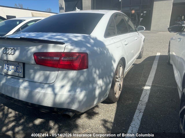 2012 Audi A6 მანქანა იყიდება აუქციონზე, vin: WAUFGCFCXCN073289, აუქციონის ნომერი: 40067414