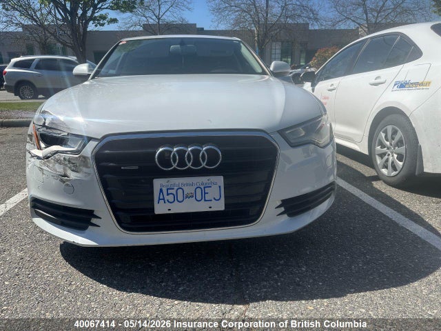 2012 Audi A6 მანქანა იყიდება აუქციონზე, vin: WAUFGCFCXCN073289, აუქციონის ნომერი: 40067414
