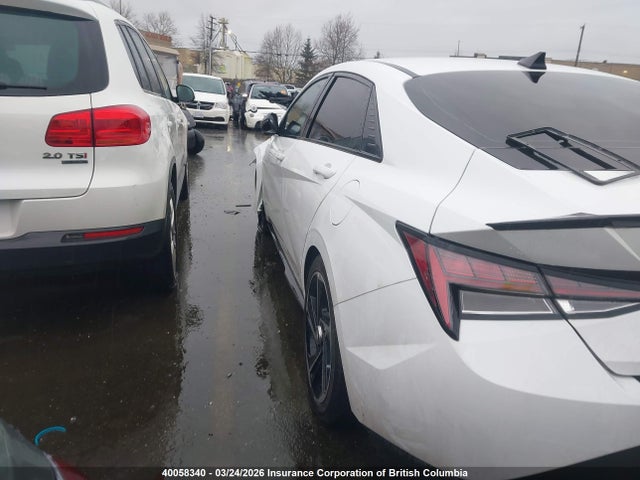 2023 Hyundai Elantra N Line მანქანა იყიდება აუქციონზე, vin: KMHLR4AF4PU462864, აუქციონის ნომერი: 40058340