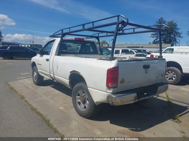 Продаж на аукціоні авто 2004 Dodge Ram 2500 St/slt, vin: 3D7KU26C64G150485, номер лоту: 40067426