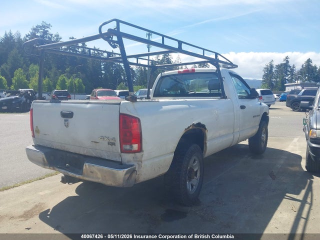 Продаж на аукціоні авто 2004 Dodge Ram 2500 St/slt, vin: 3D7KU26C64G150485, номер лоту: 40067426