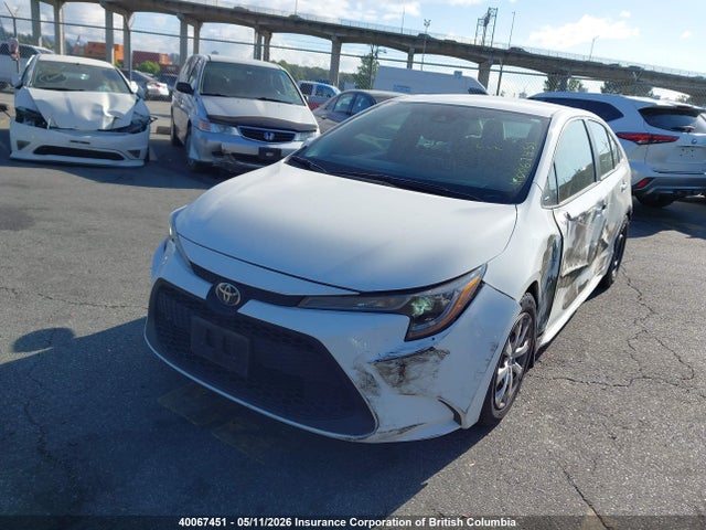 40067451 :رقم المزاد ، 5YFBPRBE4LP115907 vin ، 2020 Toyota Corolla Le مزاد بيع
