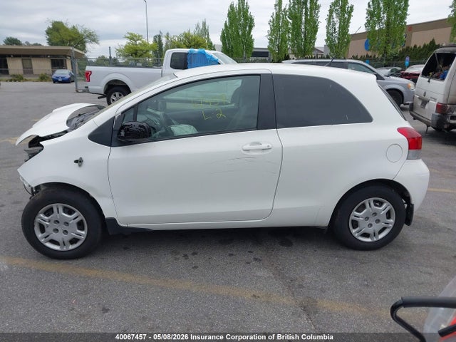 40067457 :رقم المزاد ، JTDJT4K31A5309071 vin ، 2010 Toyota Yaris مزاد بيع