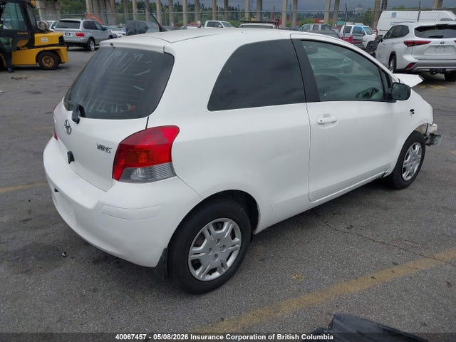 40067457 :رقم المزاد ، JTDJT4K31A5309071 vin ، 2010 Toyota Yaris مزاد بيع