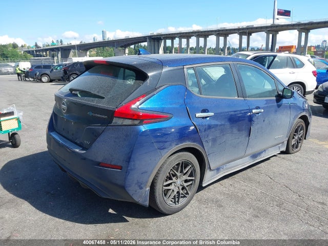 40067458 :رقم المزاد ، 1N4AZ1CP2KC301773 vin ، 2019 Nissan Leaf مزاد بيع