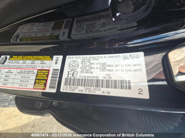 Продаж на аукціоні авто 2024 Toyota Tacoma Double Cab/sr5/trd Sport/trd Off Road/ltd, vin: 3TYLB5JNXRT038302, номер лоту: 40067474