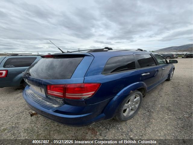 40067487 :رقم المزاد ، 3D4PH6FV4AT112532 vin ، 2010 Dodge Journey R/t مزاد بيع