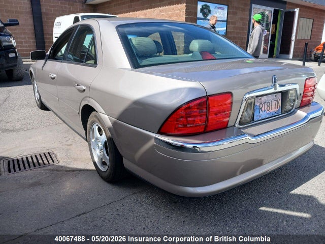 40067488 :رقم المزاد ، 1LNHM87A9YY767875 vin ، 2000 Lincoln Ls مزاد بيع