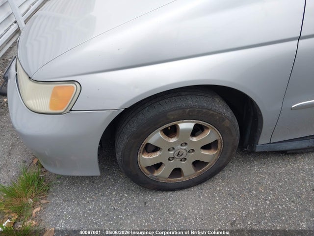 Продаж на аукціоні авто 2002 Honda Odyssey Exl, vin: 2HKRL18932H002175, номер лоту: 40067001