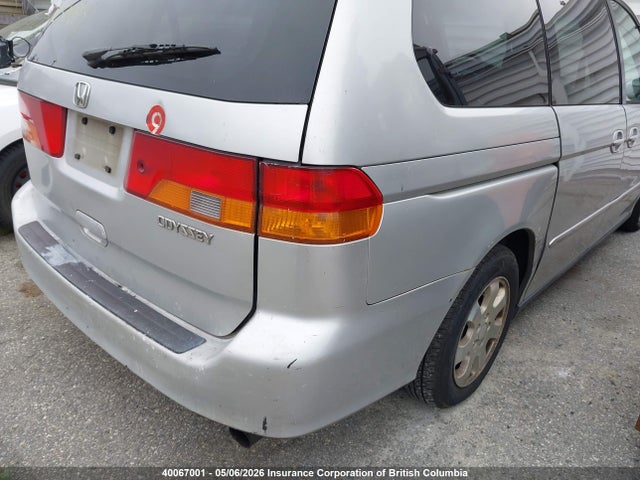 Продаж на аукціоні авто 2002 Honda Odyssey Exl, vin: 2HKRL18932H002175, номер лоту: 40067001