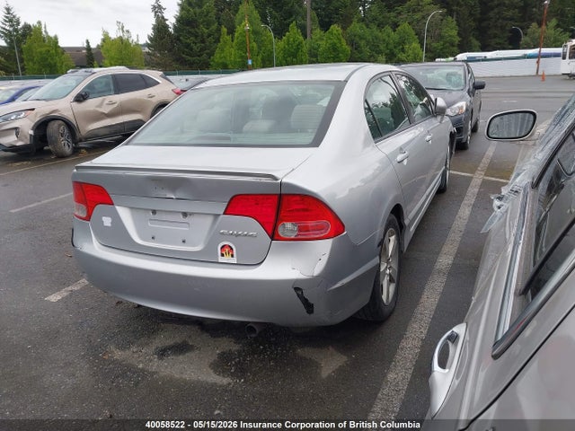 40058522 :رقم المزاد ، 2HGFA16568H107062 vin ، 2008 Honda Civic Lx مزاد بيع