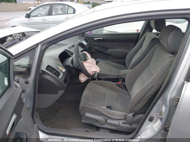 40058522 :رقم المزاد ، 2HGFA16568H107062 vin ، 2008 Honda Civic Lx مزاد بيع