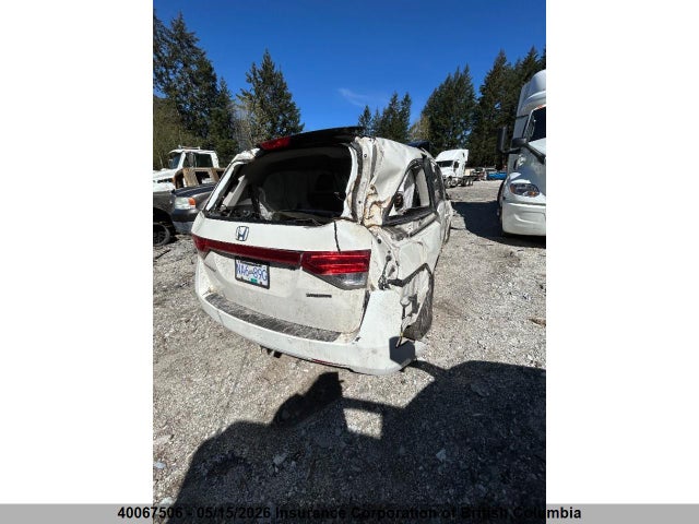 Продаж на аукціоні авто 2015 Honda Odyssey Touring/touring Elite, vin: 5FNRL5H98FB506409, номер лоту: 40067506