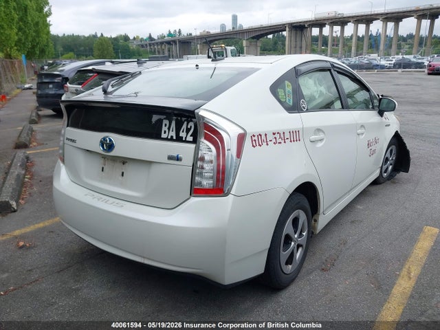 Aukcja sprzedaży 2014 Toyota Prius Four/five/three/one/two, vin: JTDKN3DU9E1775519, numer aukcji: 40061594