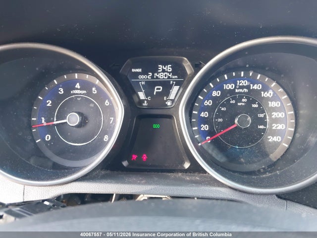 2012 Hyundai Elantra Gls/limited მანქანა იყიდება აუქციონზე, vin: 5NPDH4AE0CH109447, აუქციონის ნომერი: 40067557