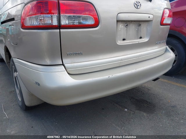Aukcja sprzedaży 2000 Toyota Sienna Le/xle, vin: 4T3ZF13C6YU232465, numer aukcji: 40067562