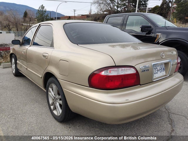 2001 Mazda 626 მანქანა იყიდება აუქციონზე, vin: 1YVGF22DX15234265, აუქციონის ნომერი: 40067565