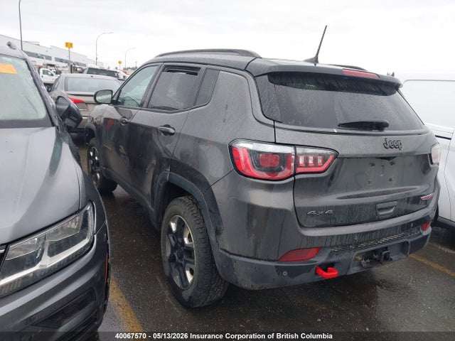 40067570 :رقم المزاد ، 3C4NJDDB8JT128352 vin ، 2018 Jeep Compass Trailhawk مزاد بيع