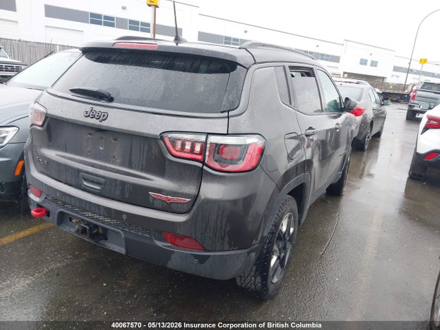 40067570 :رقم المزاد ، 3C4NJDDB8JT128352 vin ، 2018 Jeep Compass Trailhawk مزاد بيع