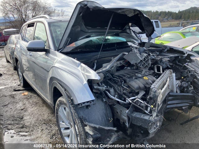 Продажа на аукционе авто 2021 Volkswagen Atlas, vin: 1V2BR2CA9MC545440, номер лота: 40067578