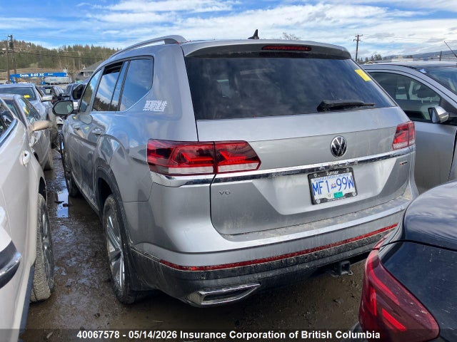 Продажа на аукционе авто 2021 Volkswagen Atlas, vin: 1V2BR2CA9MC545440, номер лота: 40067578