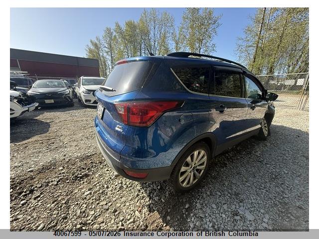 Продажа на аукционе авто 2019 Ford Escape Sel, vin: 1FMCU9H91KUC14091, номер лота: 40067599
