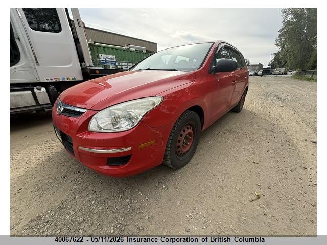 2010 Hyundai Elantra Touring Gls მანქანა იყიდება აუქციონზე, vin: KMHDB8BE9AU068970, აუქციონის ნომერი: 40067622