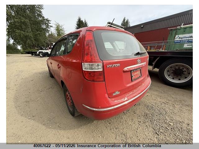 2010 Hyundai Elantra Touring Gls მანქანა იყიდება აუქციონზე, vin: KMHDB8BE9AU068970, აუქციონის ნომერი: 40067622