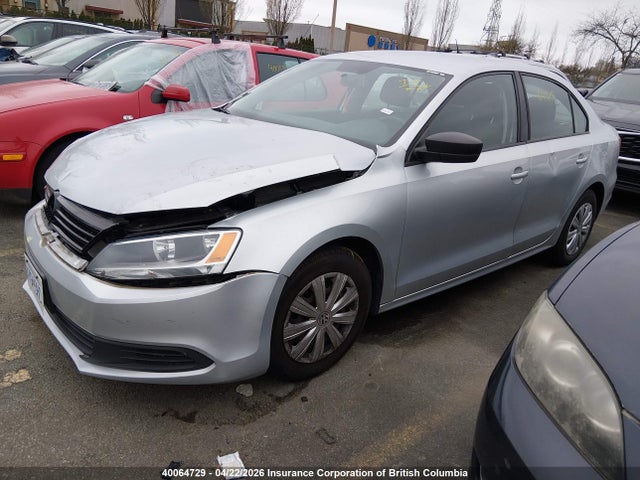 2013 Volkswagen Jetta S მანქანა იყიდება აუქციონზე, vin: 3VW2K7AJ9DM306598, აუქციონის ნომერი: 40064729